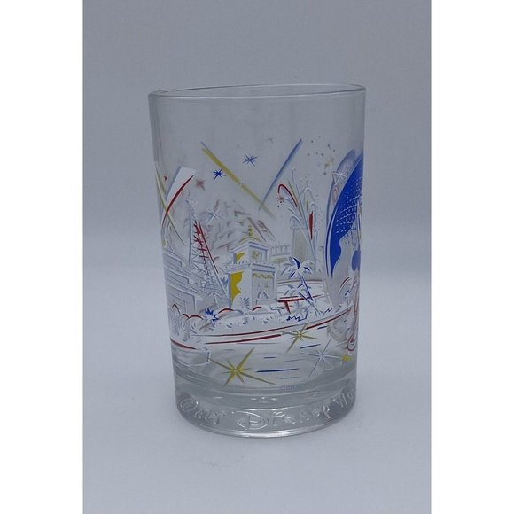 Mickey Mouse McDonalds Walt Disney World Remember Magic 25th Anniversary Glass - Picture 2 of 6